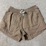 Love Tree Tan High Waist Women's Shorts Photo 0