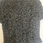 Papell Boutique Vintage Evening Beaded Short Sleeve Blouse Black Silk EUC Sz Sm Photo 9