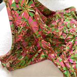 NWT Ish Boutique Carla Tube Tie Back Satin Silk Romper size Small Green Photo 3