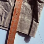 Anthropologie Cartonnier Twill Metallic Pocket Skirt Size 10 Beige Neutral Metallic Chic Photo 5