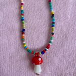 Boutique Indie Mushroom Necklace  Photo 0