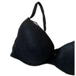 Sophie B Black Lace Push Up Underwired Bra Women's Size 36C | 52-23 Photo 2