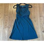 Athleta grey faux wrap top tank dress xs Photo 9