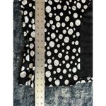 Frank Lyman Open Jacket Women’s Size 8 Black White Polka Dot Shimmer Stretch Photo 6