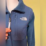The North Face  Women’s Full-Zip Fleece Jacket, Size Small. Petroleum blue color Photo 2