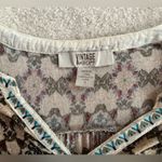 Vintage America Blues Small Bohemian Top with Bell Sleeves and Embroidery Orange Photo 14