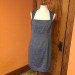 Vtg Y2K Anne Klein houndstooth business dress Gray Size 8 Photo 5