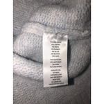 Elie Tahari Minimalist Blue Sweater Size L Lagenlook Side Slits Boxy Length Long Sleeve NEW Photo 8