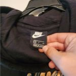 Nike black cowl neck hoodie good Swoosh Logo size small Photo 1