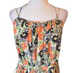 Elevenses Anthropologie Silk Floral Tupsa Pleated Jumpsuit Womens Size 4 Photo 5