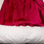 Bebe Hot Pink Satin Midi Dress  Photo 2