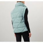 OOFWear Vest Womens 46 Medium‎ 8 Blue Puffy Quilted Insulated Oversized Photo 4