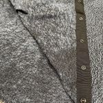 Lululemon  Snap Scarf Vinyasa Wrap Rulu Fabric Coco Pique Black White Kimono OS Photo 4