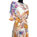 Flying Tomato BOHO  Floral  Dress Fall  Ruffles womens size small Puff Sleeve Photo 8