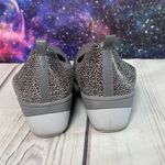 Vionic  Jacey Wedge Shoes 8.5 Wide Women Slip on Comfort Gray Leather Support Photo 7