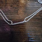 Stella & Dot PAVE WISHING ADJUSTABLE BRACELET - SILVER TONE With RHINESTONES Photo 2