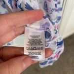 Women’s sheer blue pink‎ floral long ruffle flare sleeve wrap cardigan one size Size undefined Photo 4