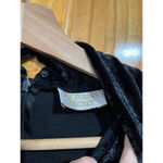 Victoria's Secret Vintage Gold Label Victoria Secret Mock Neck Velour Whismigoth Floral Bodysuit Photo 4