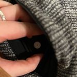 Lululemon black and white  quarter zip jacket size 8 Photo 3