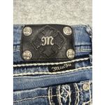 Miss Me Signature Boyfriend Capri Jeans Women's Blue Denim Size 29 Photo 12