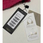 Vix Paula Hermanny Scales Helen Laser Cut Triangle Bikini Top Swim Pink Large Pink Photo 8