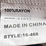 Solitaire NWT  White Blue Embroidered Swim Cover‎ Sz S Photo 7