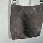 Vera Bradley Nylon Crossbody Shoulder Bag Purse With Silver diamond Patt… Photo 9