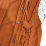 Wonderly  knit sweater cardigan rust color size small Photo 7