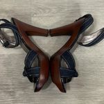 Calvin Klein  • Bella denim bow wooden heels Photo 6