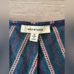 Max Studio  Chevron Striped Sleeveless Blouse 💙❤️ Photo 1