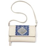 Brighton Casablanca Garden Flap Organizer Crossbody Bag Purse Photo 0