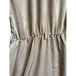 Socialite  Utility Midi Shirt Dress Small Brown Soft Minimalist Read Description Photo 5