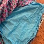 J. Crew blue block print dolman sleeve dress size small Photo 10