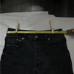 Free People We The Free High Rise Distressed Black Jeans 28 Casual Bikercore Photo 6