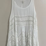 Free People Intimately White Polka Dot Viole Lace Slip Dress Size Small Photo 0