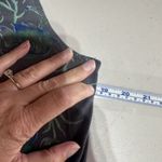 Fresh Produce  Fish Print‎ Midi DRESS Small Gray Blue Coastal Tropical Resort Photo 13