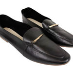 Woolworths Black Leather Horsebit Loafers Size 8 Photo 0