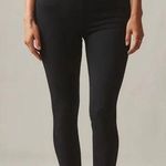 American Giant Black Leggings Size 16P Elastic Waist Made in USA Photo 0