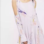 Free People NWOT Clear Skies Cold Shoulder Tunic Top Dress Lilac Photo 5