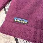 Patagonia Vintage Synchilla Women’s Purple Maroon Fleece Jacket Photo 2
