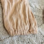 WAYF  Spector Tie Strap‎ Crinkle Jumpsuit Size M Photo 4