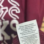 Time And Tru Purple Give Thanks Long‎ Sleeve Thermal Size Large Photo 5