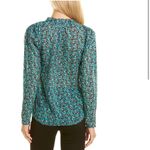 Rebecca Taylor NWT Climbing Rose Silk-Blend Blouse Photo 1