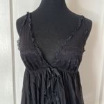 Victoria's Secret 2011  BLACK SHEER LACE TEDDY LINGERIE BABY DOLL Photo 5