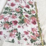 Tobi  Floral Cottagecore Sleeveless Career Shift Dress Low Back Loose Pink Sz S Photo 6