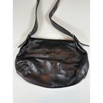Cole Haan  Leather Flap Shoulder Bag Embroidered‎ Accent Bohemian Womens Purse Photo 7