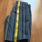 Liverpool  Navy and White Striped Women's Bermudas Photo 7