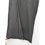 Shade & Shore  Cover-Up Pants Wide-Leg Side Slits Smocked Waist Black Size XS Photo 4