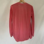 Loft  pink barbiecore women's XS linen blend knit shrug pullover cardigan comfort Photo 5