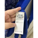 Roberto Cavalli Class by  Blue Wool Silk Inset Buttoned Cardigan M Size 10 Photo 7